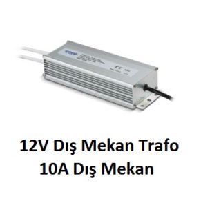 NOAS 10A Dış Mekan Adaptör YL31-0120 – 12V 10A 120W su geçirmez LED güç kaynağı