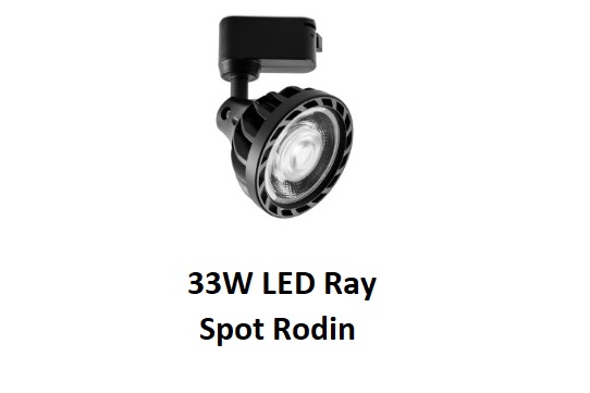 NOAS 33W LED Ray Spot Rodin YL29 Serisi – 6500K ve 3200K renk seçenekli yönlendirilebilir LED ray spot