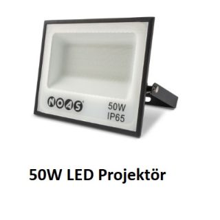 NOAS 50W LED Projektör YL70-0050 – 6500K Beyaz Işık Dış Mekân LED Aydınlatma NOAS 50W LED Projektör YL70-0051 – 3200K Gün Işığı Dış Mekân LED Aydınlatma NOAS 50W LED Projektör YL70-0055 – Yeşil Işık Dekoratif LED Projektör
