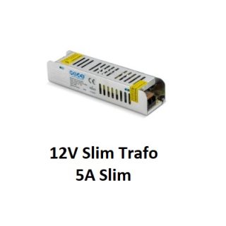 NOAS 5A Slim Adaptör YL20-0060 – 12V 5A 60W ince tip LED güç kaynağı