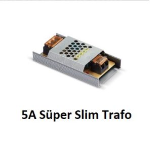 NOAS 5A Süper Slim Trafo YYL25-0060 – 12V 5A 60W ultra ince LED güç kaynağı