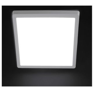 Noas YL15-2400 / YL15-2401 24W Kare Sıva Üstü LED Panel – 6500K + 3000K Çift Renk Işık