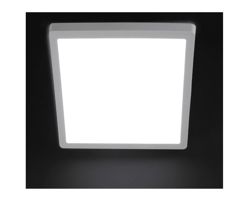 Noas YL15-2400 / YL15-2401 24W Kare Sıva Üstü LED Panel – 6500K + 3000K Çift Renk Işık