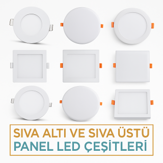 LED PANEL ÇEŞİTLERİ