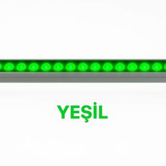 Yeşil wallwasher led armatür 60 cm 18 LED 18 W
