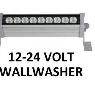 POWERLED PLD25W-BEYAZ 12V–24V 9 LED 30 cm Beyaz Wallwasher LED Duvar Boyama Armatürü