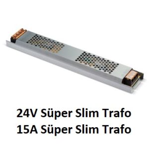 NOAS 15A Slim Trafo 24V YL30-0360 360W İnce Kasa LED Güç Kaynağı Görseli
