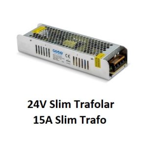 NOAS 15A Slim Trafo 24V YL30-0360 360W İnce Kasa LED Güç Kaynağı Görseli