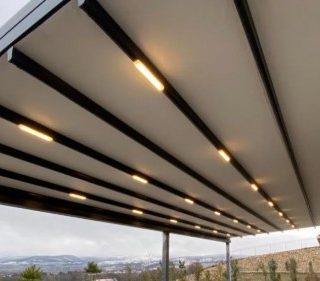 24V Samsung LED’li sıva üstü geniş açılı tente aydınlatma armatürü – 1800K, 2200K, 3000K, 4000K, 6500K renk seçenekleri