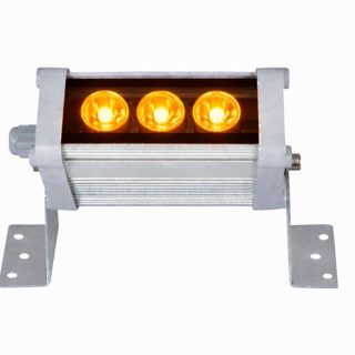 15 cm 3x1 Watt amber 220V Power LED wallwasher duvar boyama armatürü