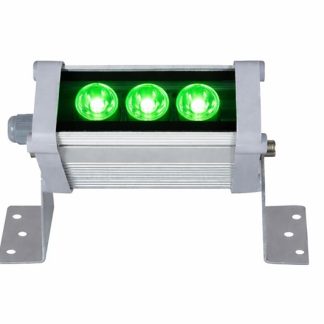 15 cm 3x1 Watt yeşil 220V Power LED wallwasher duvar boyama armatürü