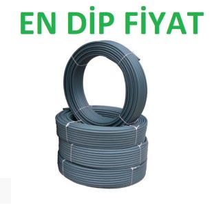 14 lük kangal plastik boru eko model inşaat kablo borusu