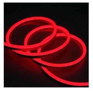 1S-816 24V kırmızı 8×16 mm silikon gövdeli Neon LED