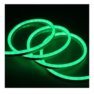 1S-816 24V yeşil 8×16 mm silikon gövdeli Neon LED