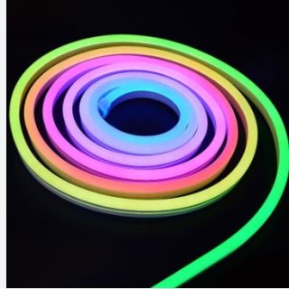 CT-4465 12V NEON LED HORTUM RGB COK RENKLI DEKORATIF ESNEK AYDINLATMA ana urun gorseli