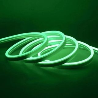 CT-4554Y 220V NEON LED HORTUM YESIL ESNEK DEKORATIF AYDINLATMA ana urun gorseli