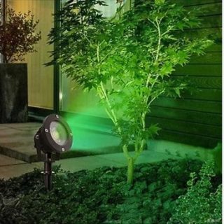 CT-7303Y ALACATI LEDLI BAHCE ARMATURU YESIL DEKORATIF PEYZAJ ana urun gorseli