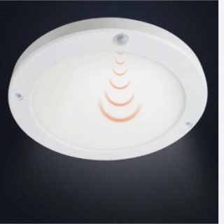 CT-9247B 20W BOLOGNA SENSORLU SIVA USTU LED ARMATUR BEYAZ ana urun gorseli