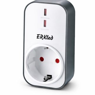 ERKled ERK1080 akım korumalı priz aşırı gerilim koruma özellikli güvenlik prizi