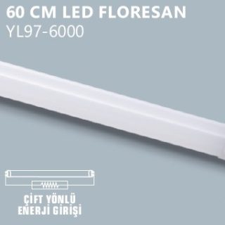 YL97-6001 NOAS YL97-6001 9W 60 CM Led Floresan Gun Isigi ana urun gorseli