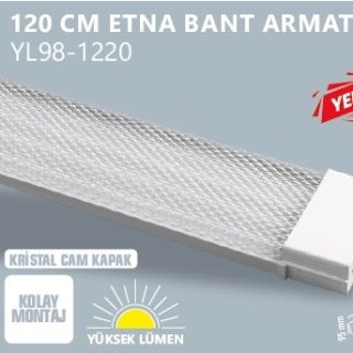 YL98-1220 NOAS YL98-1220 120W IP20 120 CM Etna Bant Armatür Beyaz ana urun gorseli