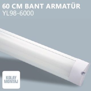 YL98-6000 NOAS YL98-6000 20W IP20 60 CM Led Bant Armatür Beyaz ana urun gorseli