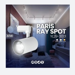 YL29-3001 YL29-3001 NOAS LED 30W BEYAZ KASA RAY SPOT BEYAZ PARIS ana urun gorseli