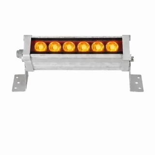 19 cm 6×1 Watt Amber 220V Power LED Wallwasher Amber Duvar Boyama Armatürü ana urun gorseli