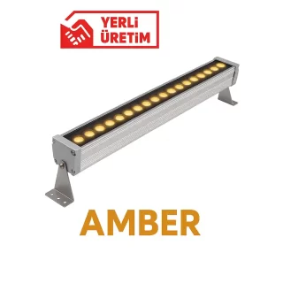 60 cm 18 LED 18W Amber Wallwasher – Dış Mekan Alüminyum Gövde Armatür ana urun gorseli