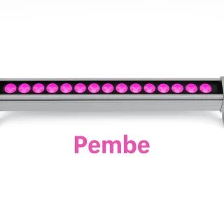 60 cm 18 LED 18W Pembe–Lila Wallwasher – Dış Mekan Alüminyum Gövde Armatür ana urun gorseli