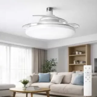 CT-1156 DOLUNAY FAN LED AMPUL HAYALET PERVANELI BEYAZ PREMIUM AYDINLATMA ana urun gorseli