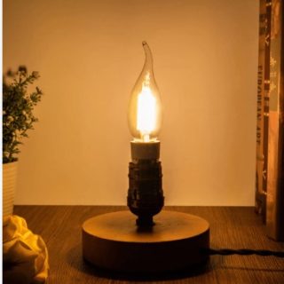 CT-4064 7W Led Filament Kivrik Buji Ampul Gunisigi Dekoratif Model ana urun gorseli