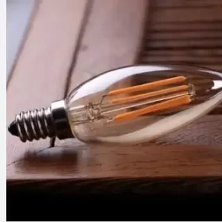 E14-AMBER-DEKORATIF-VINTAGE CT-4280 4W Rustik Led Buji Ampul E14 Amber Dekoratif Vintage ana urun gorseli