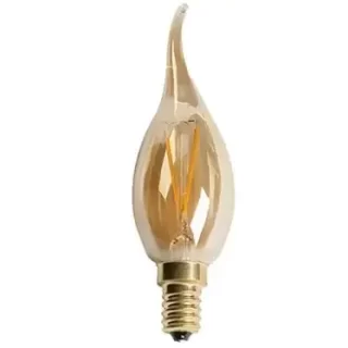E14-AMBER-VINTAGE CT-4281 4W Rustik Led Kivrik Buji Ampul E14 Amber Vintage ana urun gorseli