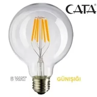 G95-GLOP-GUNISIGI-DEKORATIF CT-4354 6W Edison Led Ampul G95 Glop Gunisigi Dekoratif ana urun gorseli