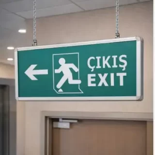 CT-9170 3W EXIT CIKIS ARMATURU LEDLI 3 SAAT AKULU STANDART MODEL ana urun gorseli