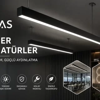 NOAS LİNEER LED ARMATÜRLER