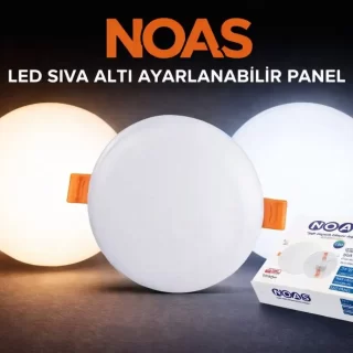 NOAS SIVA ALTI AYARLI PANEL LED ÇEŞİTLERİ