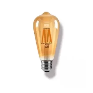 YL92-0020 NOAS YL92-0020 6W ST64 Rustik Ampul Amber 1800K E27 ana urun gorseli