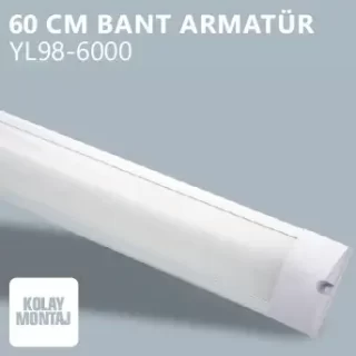 YL98-6000 NOAS YL98-6000 20W IP20 60 CM Led Bant Armatür Beyaz ana urun gorseli