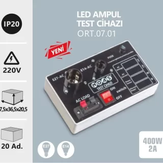 ORT.07.01 NOAS LED TEST CIHAZI ana urun gorseli