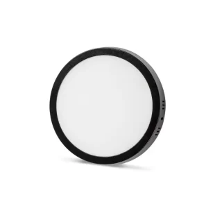 YL14-0182-S YL14-0182-S NOAS LED LUMA 18W SIVA USTU YUVARLAK PANEL SIYAH KASA GUN ISIGI ana urun gorseli