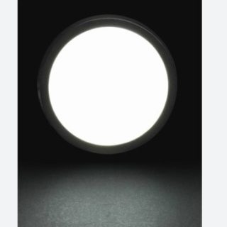 YL14-1801-S YL14-1801-S NOAS LED 18W SIVA USTU YUVARLAK PANEL SIYAH KASA GUN ISIGI ana urun gorseli