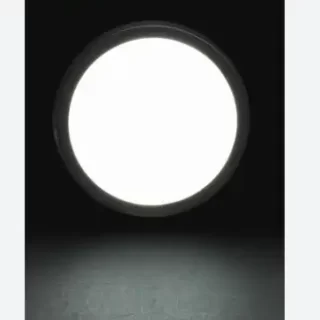 YL14-1801-S YL14-1801-S NOAS LED 18W SIVA USTU YUVARLAK PANEL SIYAH KASA GUN ISIGI ana urun gorseli