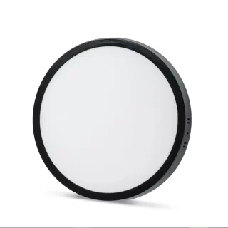 YL14-2411-S YL14-2411-S NOAS LED 24W SIVA USTU YUVARLAK PANEL SIYAH KASA GUN ISIGI ana urun gorseli
