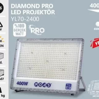 YL70-2400 YL70-2400 NOAS LED 400W MERCEKLI PROJEKTOR 6500K IP65 DIS MEKAN ana urun gorseli