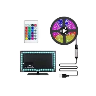 CT-4566 RGB SERIT LED SET USB GIRISLI PRATIK AYDINLATMA TELEVİZYON İÇİN ana urun gorseli