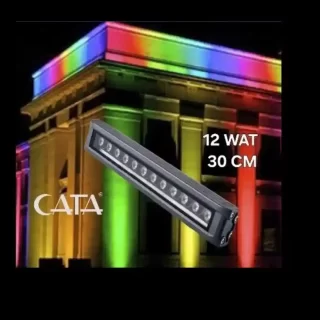 CT-4695Y 12W GOLD WALLWASHER 30CM YESIL DIS MEKAN LED AYDINLATMA ana urun gorseli