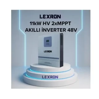 LEXRON 11KW HV 2xMPPT Akıllı İnverter 48V – Çift MPPT Yüksek Voltaj Solar İnverter ana urun gorseli