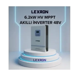 LEXRON 6.2KW HV MPPT Akıllı İnverter 48V – Yüksek Voltaj Girişli Solar İnverter ana urun gorseli